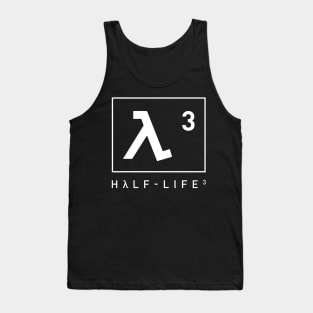 Half Life 3 Light Lambda Symbol Tank Top